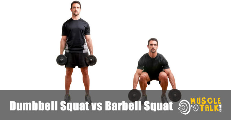 Dumbbell Squat vs Barbell Squat - Which is the Best?